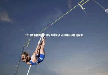 开云体育_2023亚洲杯回顾，留洋浪潮延续 中超开放进程待加速